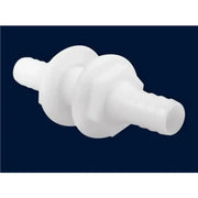 White plastic hose connector for Attwood Marine Conn-Th .75 perfect for trolling motor setups