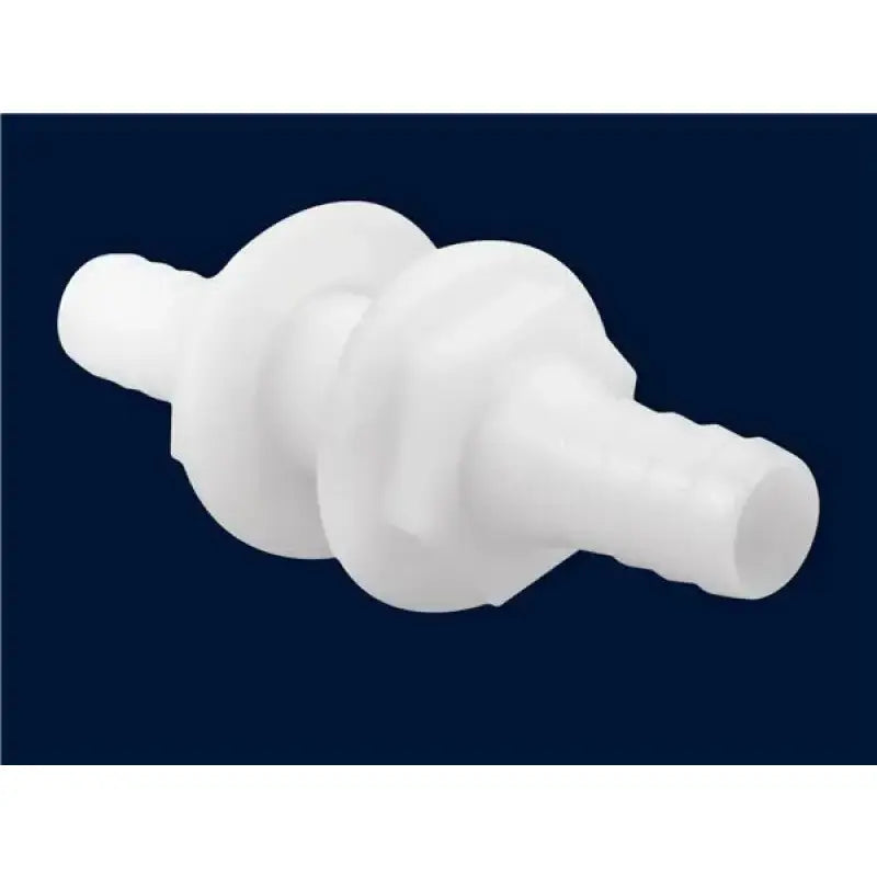 White plastic hose connector for Attwood Marine Conn-Th .75 perfect for trolling motor setups