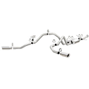 Magnaflow 19232 MagnaFlow Cat-Back 10-15 Toyota Tundra SC LB / CC SB 4.6L/5.7L V8 SS 2.5 Dual Split Rear 4in Tip