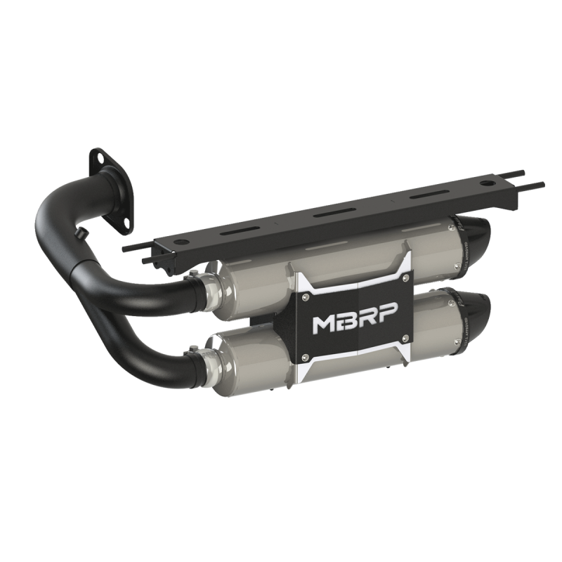 MBRP Power Tech 4 Muffler Exhaust AT-9110PT - Black