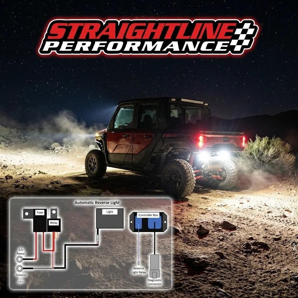 Straightline Reverse Light Kits Premium with Lights Electrical 287-108 - Smart Wire Kit Single