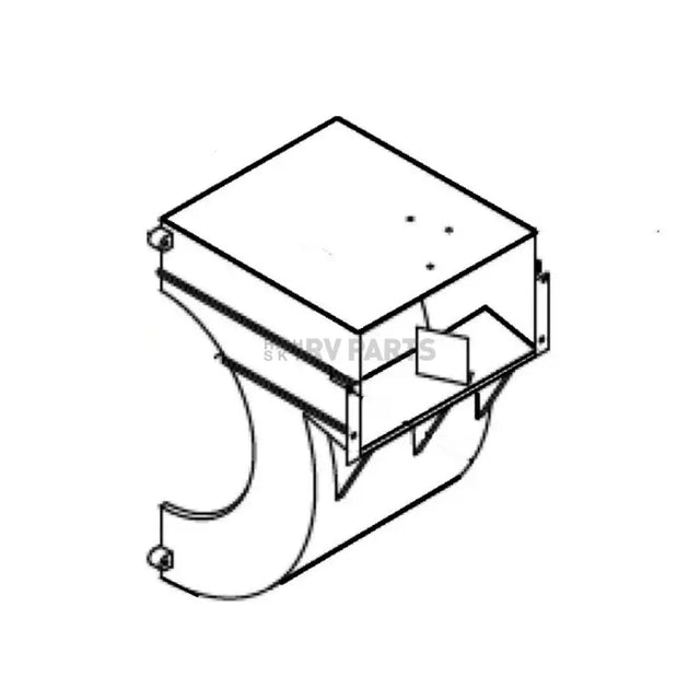 391039 Suburban Furnace Blower Housing