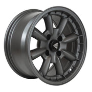 Enkei 477-555-1517GM Enkei Compe 15x5.5 17mm Offset 4x130 Bolt Pattern 87mm Bore Dia Matte Gunmetal Wheel