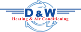 HVAC company logo on 3940WH D&W Inc Heat Vent 4 White product