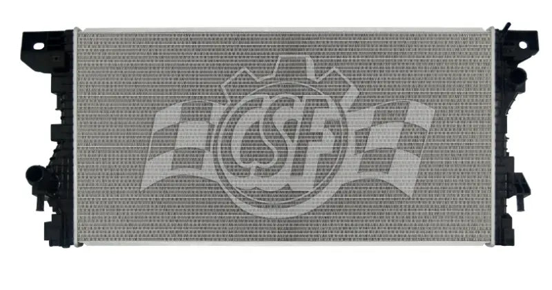 CSF radiator for Ford F-150 with black plastic end tanks for perfect fit