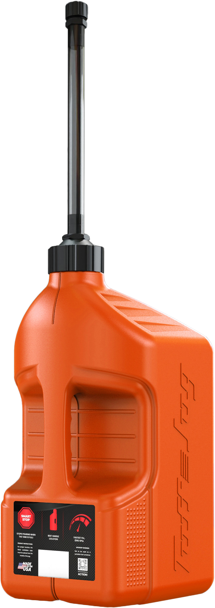 Tuff JUG Tuff Jugs Auto Stop Spout Ouasvs20 - Orange Utility Container Autostop Gal
