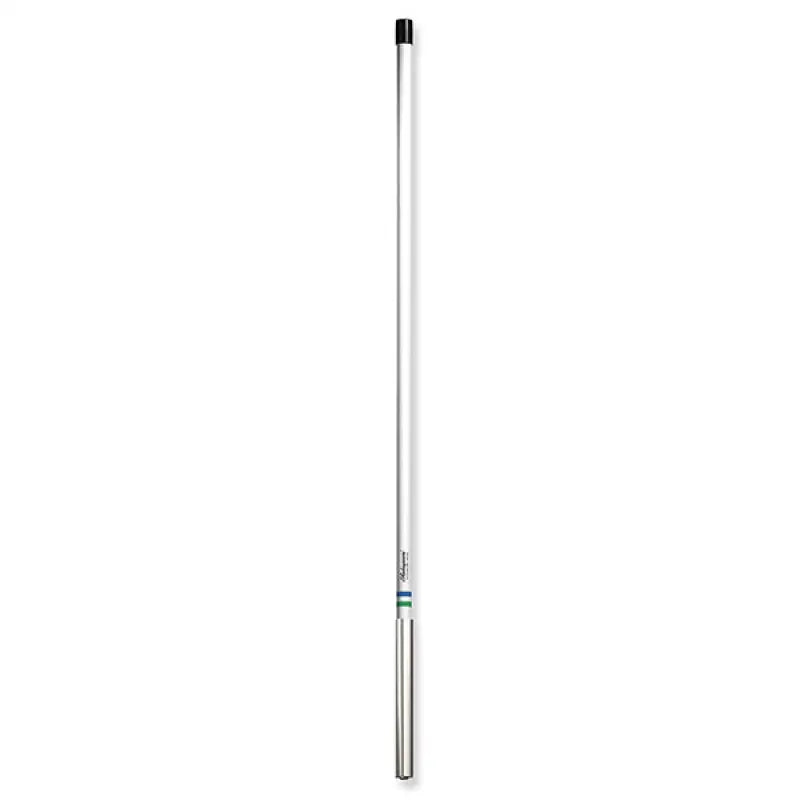 Silver metal pole with black cap for 396-1-AIS Shakespeare AIS antenna mount