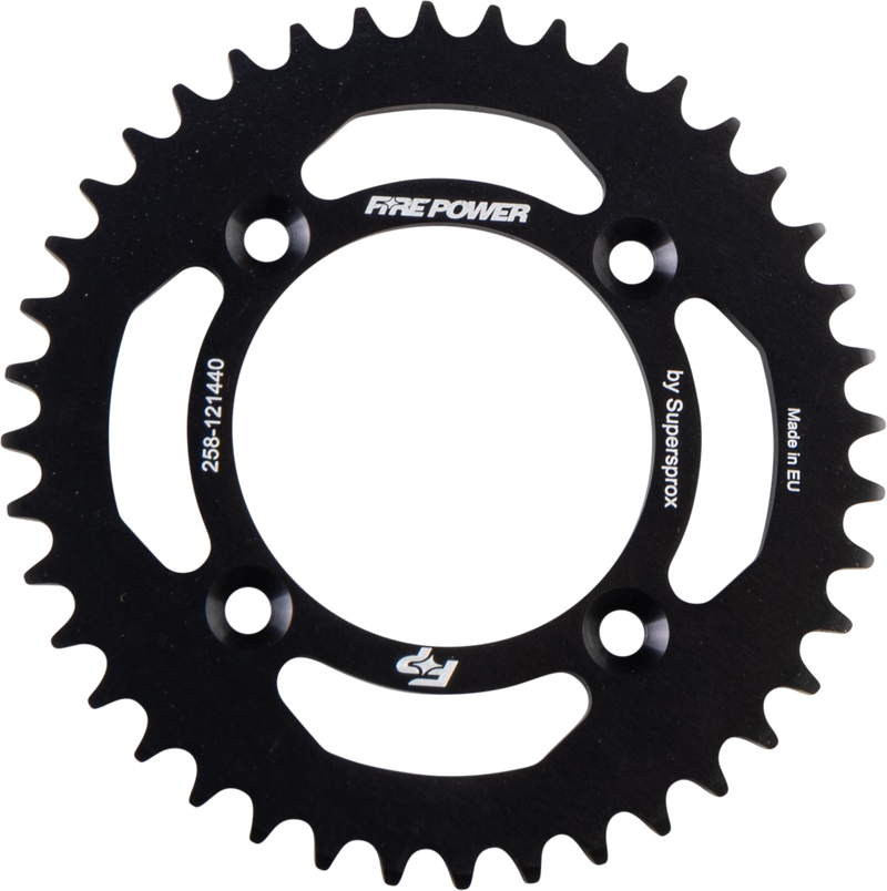 FPA-1214-40BLK Fire Power Rear Sprocket Aluminum 40T Blk