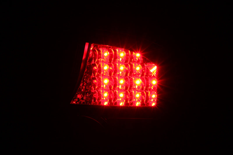 ANZO 321035 ANZO 2004-2005 Honda Civic LED Taillights Black