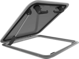 Open SLV Hatch Sty with gas strut and latches for Lewmar LP 44 Gry 15 Slv Hatch Sty