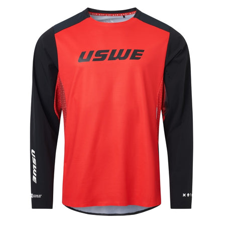USWE Lera Off-Road Jersey Adult Flame Red - Large - 80951001400106