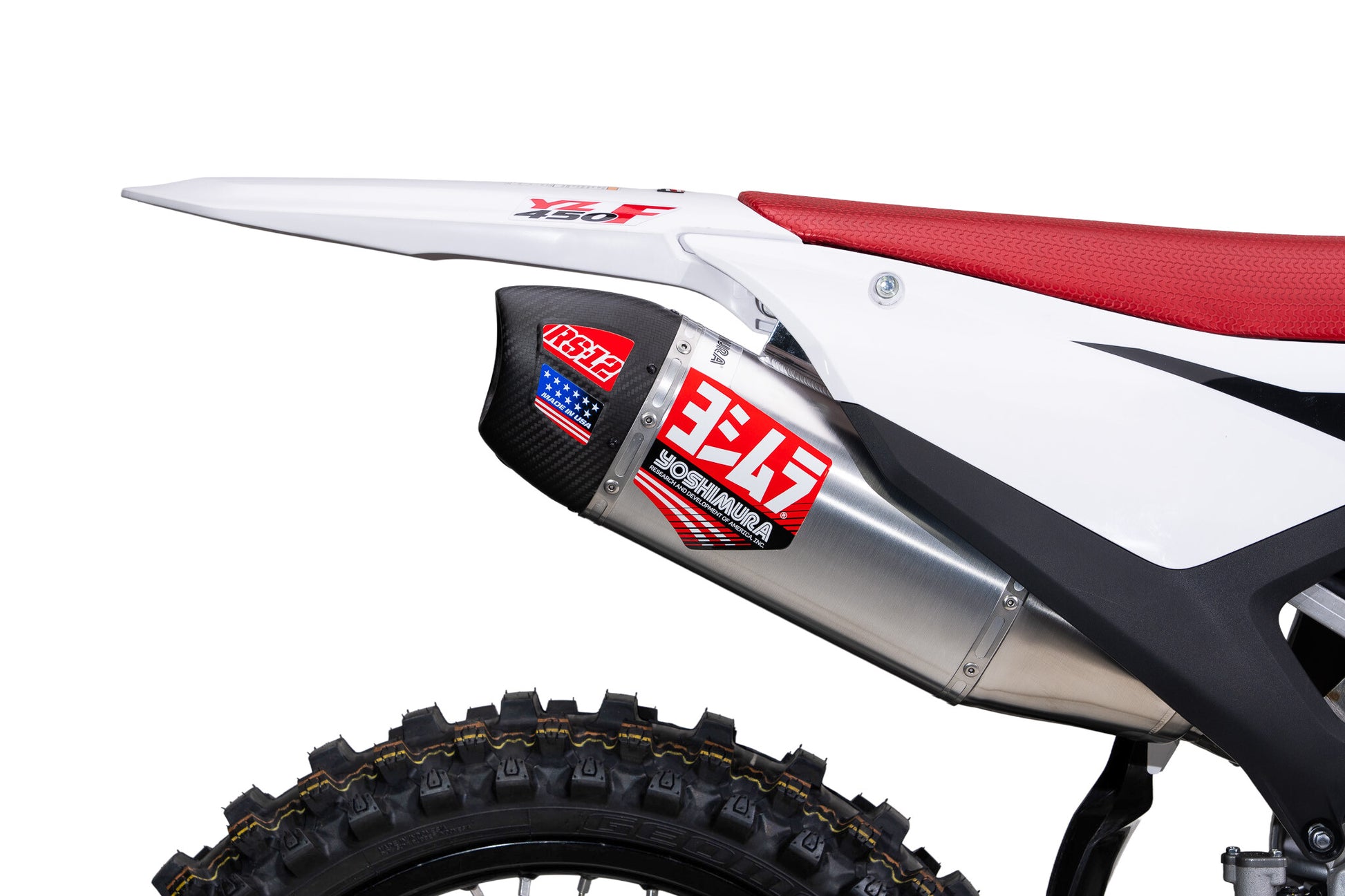 Yoshimura RS-12 Signature Series Exhaust 234852S320 - RS-12 Slip-ON SS AL CF
