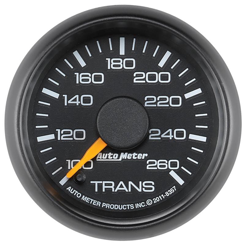 AutoMeter 8357 Autometer Factory Match 52.4mm FSE 100-260 Deg F Trans Temp Gauge - 8357