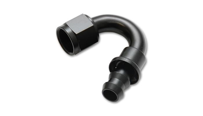 Vibrant 22506 Vibrant -6AN Push-On 150 Degree Hose End Fitting