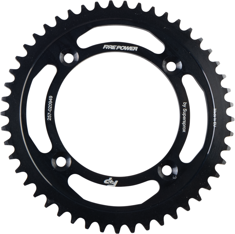FPS-209-49-BLK Fire Power Rear Sprocket Steel 49T Blk