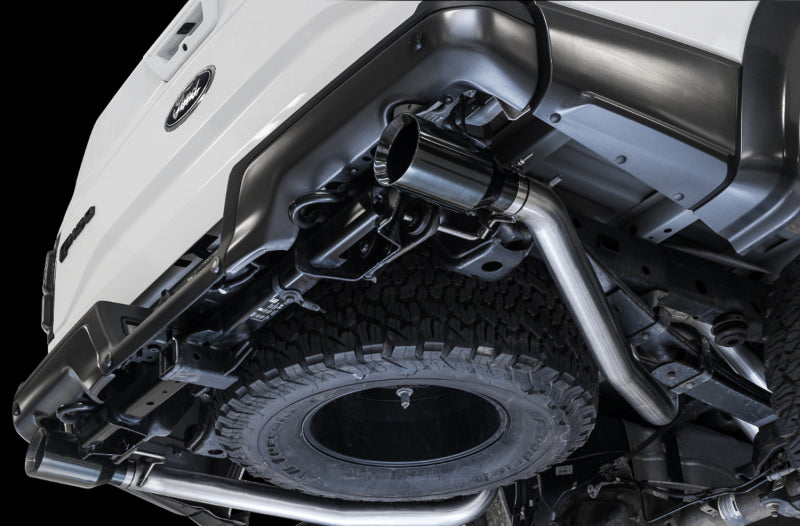 AWE Tuning 3015-33106 AWE Tuning 2017+ Ford Raptor 0 FG Performance Exhaust System - w/ Diamond Black Tips