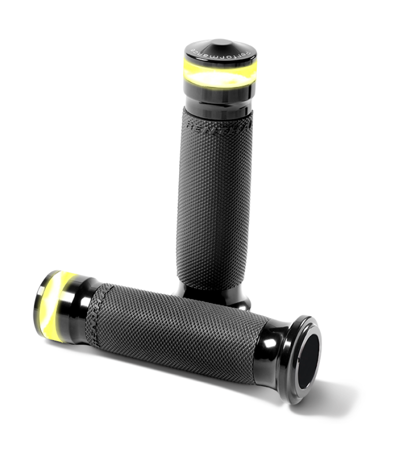 Performance Machine 0063-2101M-B Performance Machine Contour Led Handle Grip Set - Chrome