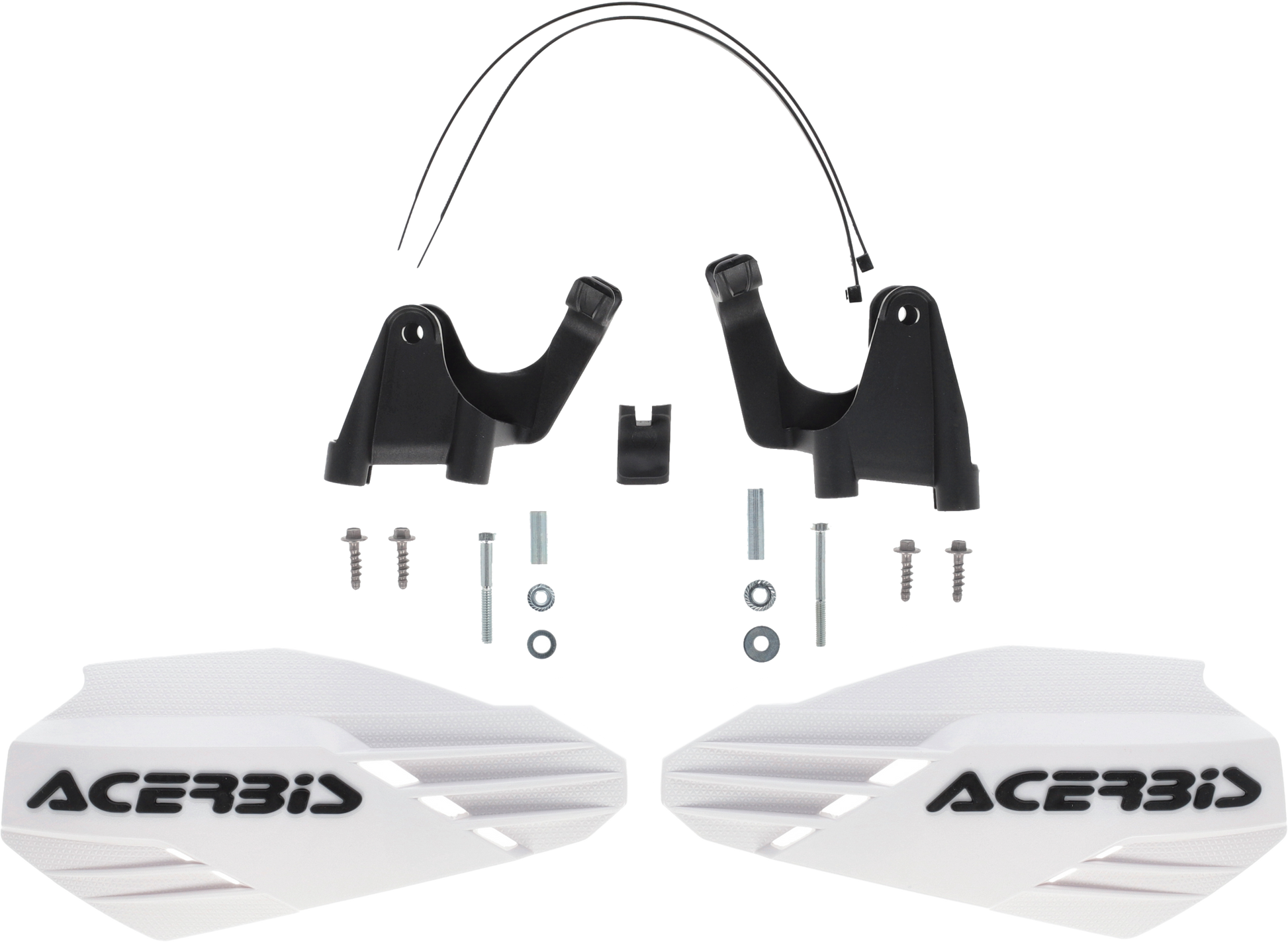 Acerbis K-Linear Handguards 2986241035 - White Black K-Linear Handguard