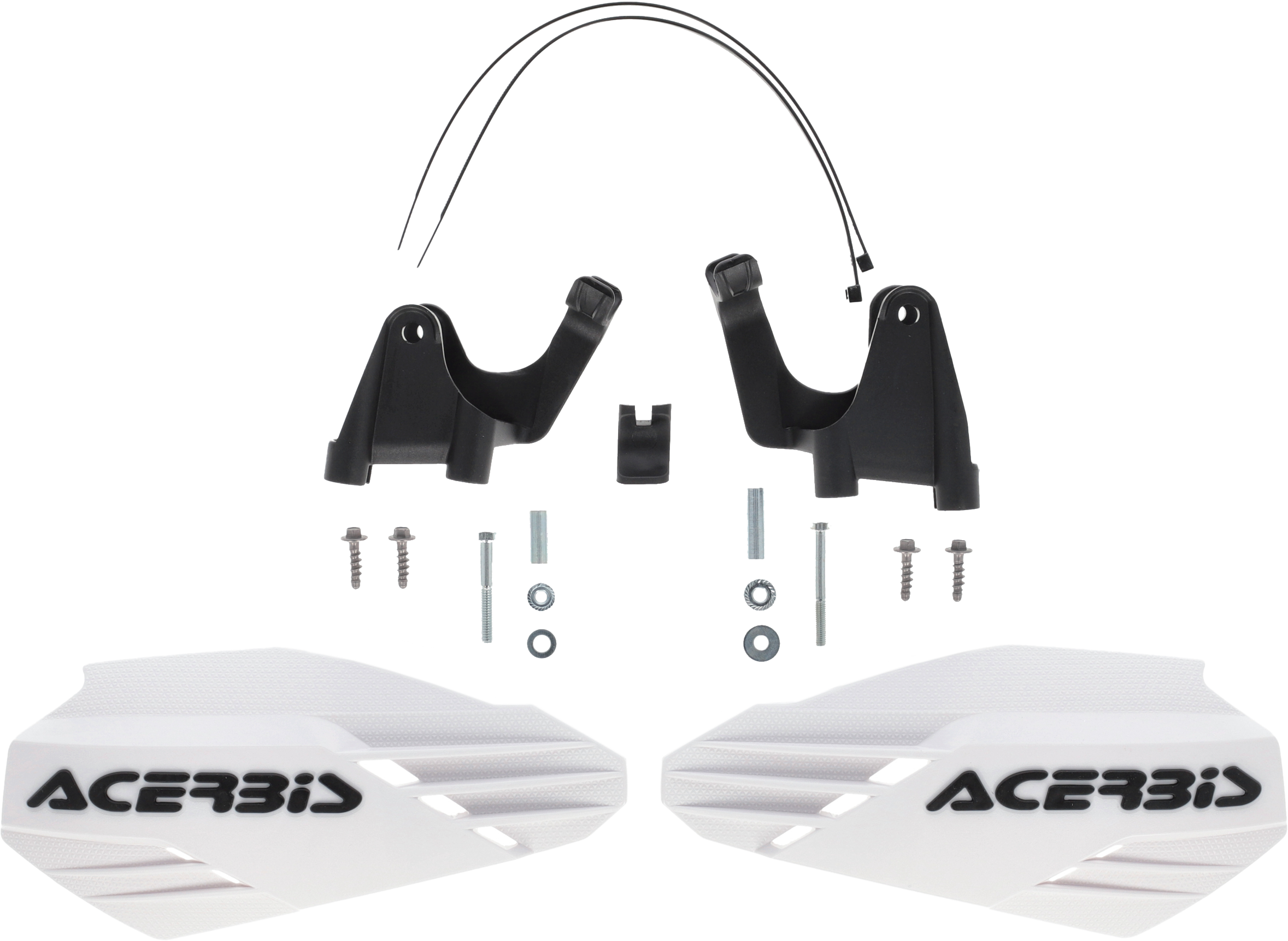 Acerbis K-Linear Handguards 2986241035 - White Black K-Linear Handguard
