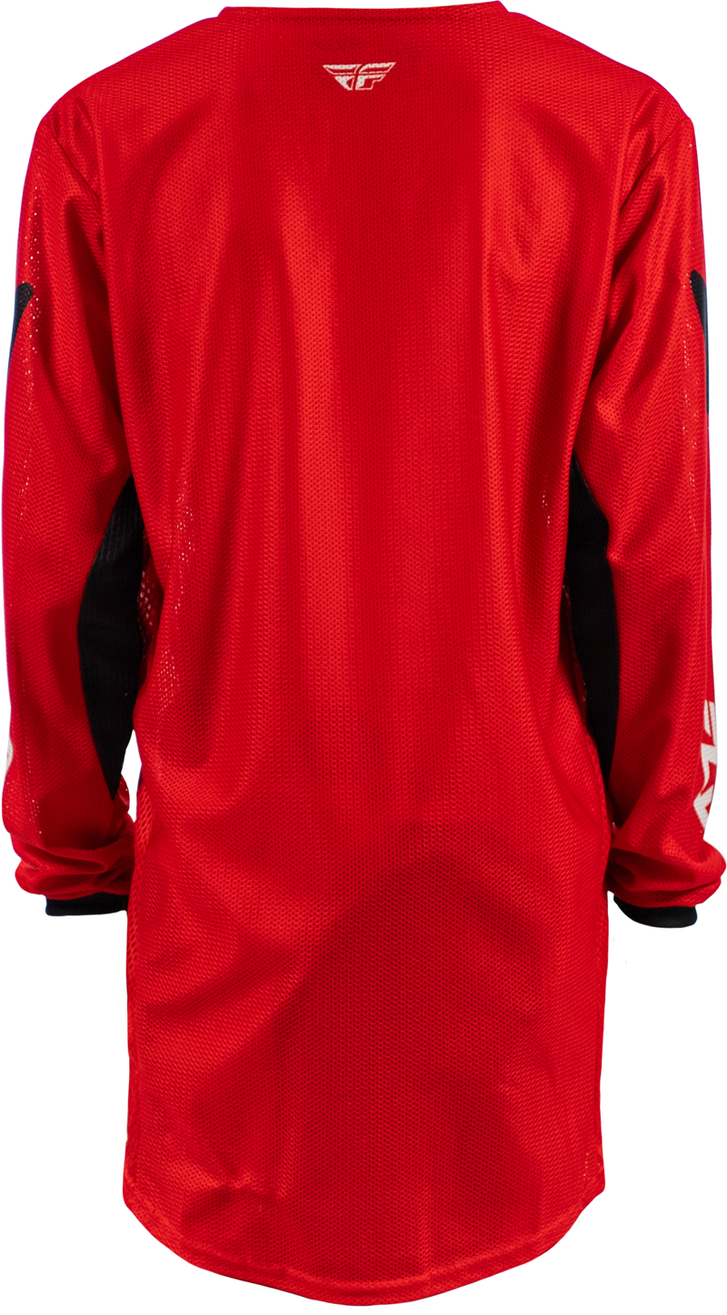Yth Kinetic Mesh Jersey Red/Black/White Yl