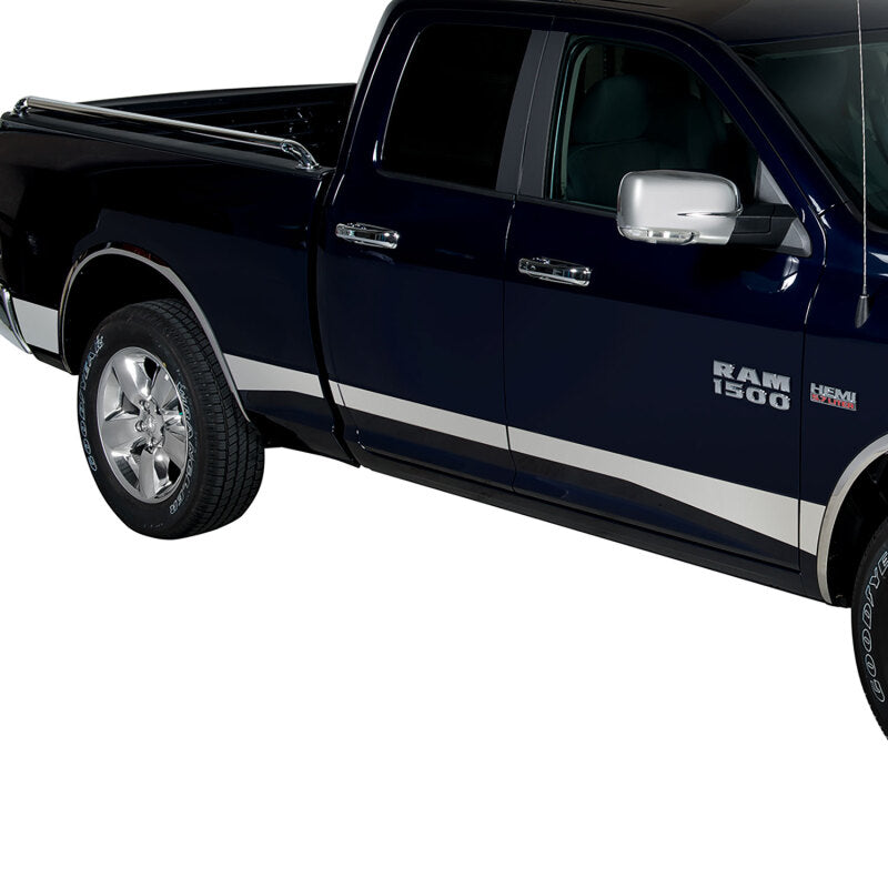 Putco 9751306 Putco 10-19 Ram 2500/3500 Crew Cab 5.7 Bed - 5.5in Wide 12pcs (w/o Factory Flares) SS Rocker Panels - 9751306