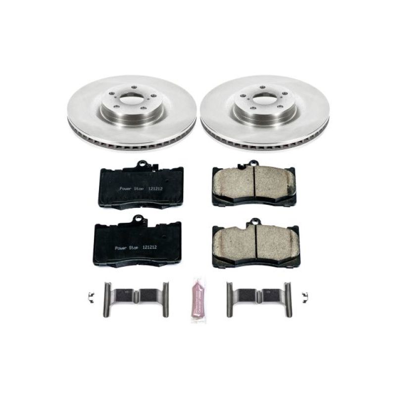 PowerStop KOE6355 Power Stop 13-19 Lexus GS350 Front Autospecialty Brake Kit