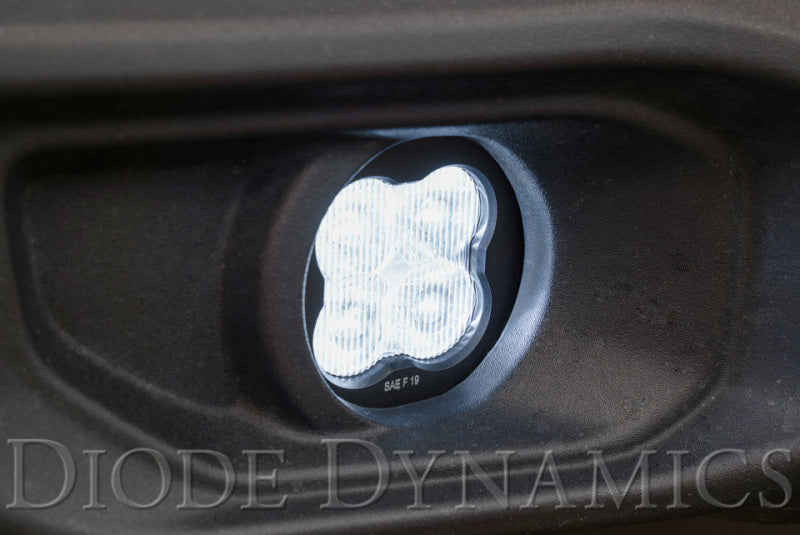 Diode Dynamics SS3 Type MS LED Fog Light Kit Pro - Yellow SAE Fog - DD6581