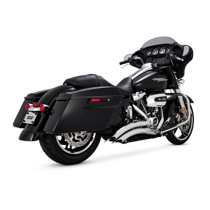 Vance & Hines HD Dresser 17-22 Big Radius 2-2 Chrome PCX Full System Exhaust - 26373