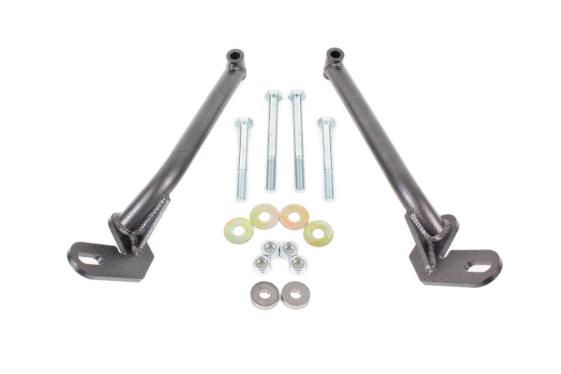 BMR Suspension RB003H BMR 78-87 G-Body Control Arm Reinforcement Braces - Black Hammertone