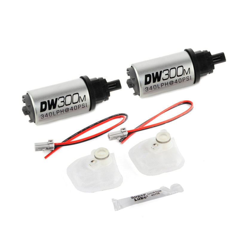 DeatschWerks 9-305-1035 DeatschWerks 340 LPH Ford In-Tank Fuel Pump DW300M Series w/ 07-10 GT500 / GT500KR Install Kit