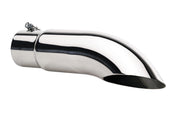 Gibson 500388 Gibson Turn Down Slash-Cut Tip - 4in OD/3.5in Inlet/12in Length - Stainless