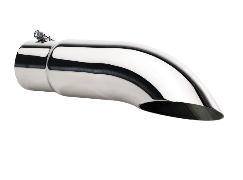 Gibson 500388 Gibson Turn Down Slash-Cut Tip - 4in OD/3.5in Inlet/12in Length - Stainless
