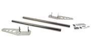 Kentrol 30418 Kentrol 55-86 Jeep CJ Grill Guard - Polished Silver