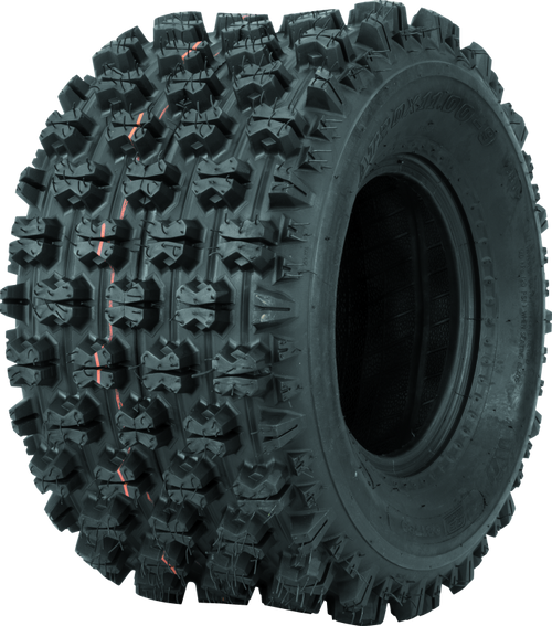 QuadBoss QBT739 Series Tire - 20x10-9 4Ply, durable all-terrain ATV tire with reliable traction and puncture resistance.