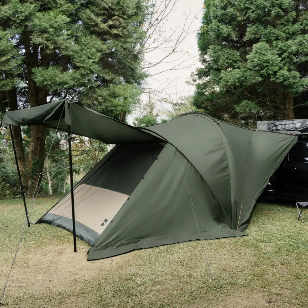 3D Mats/U-AC Ideal For Camping Tent 6159B-02 - Tan Modular Car Awning Inner