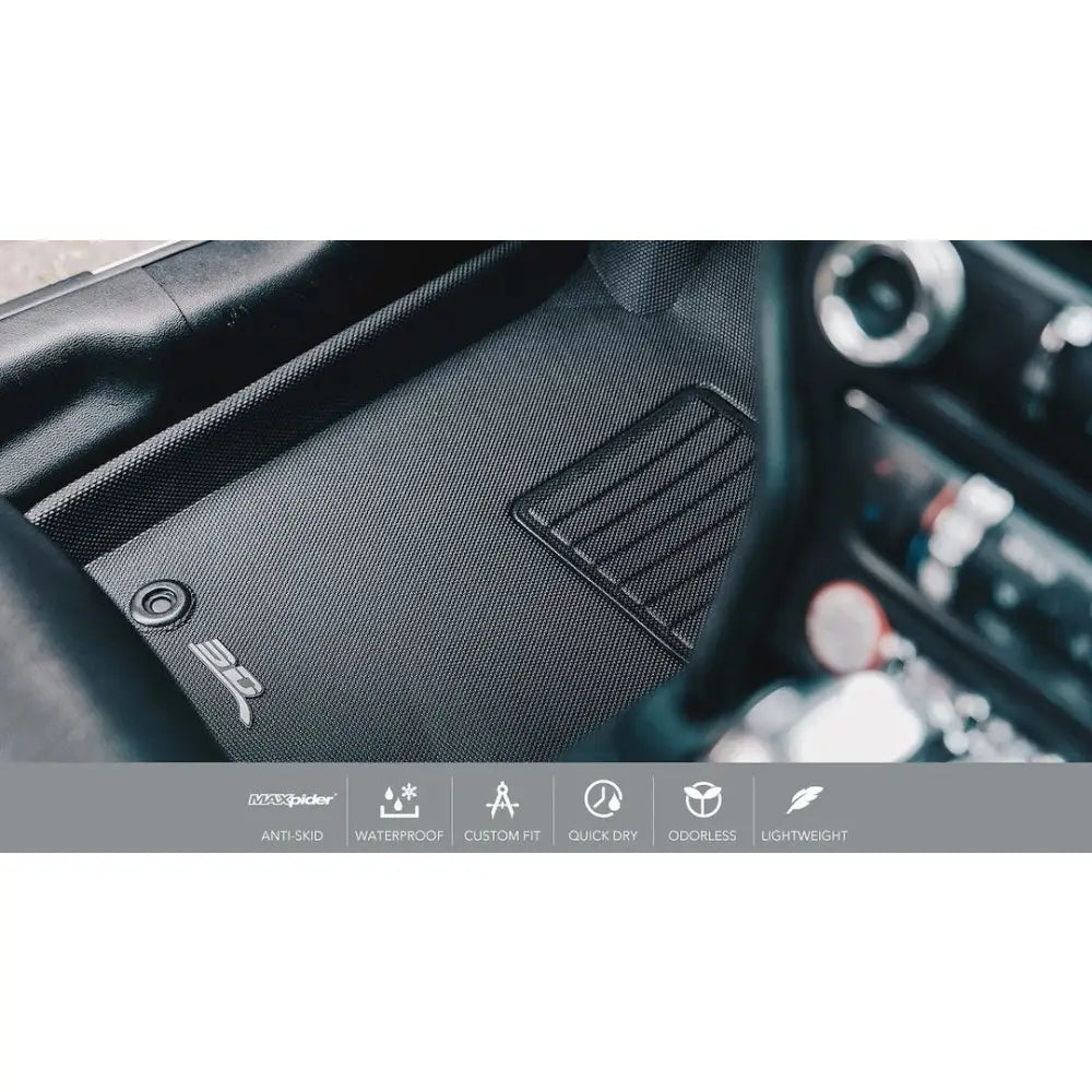 3D Mats/U-AC L1KA05201509 Floor Liner - Black