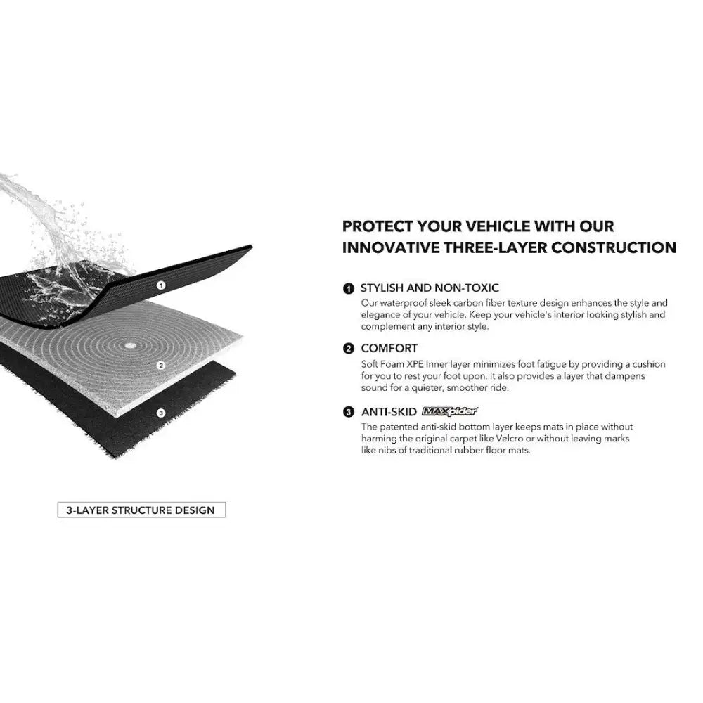 3D Mats/U-AC L1NS13811509 Floor Liner