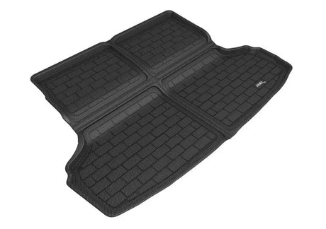 Black textured cargo liner for Subaru Impreza with Kagu Cross Fold design