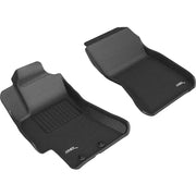 3D MAXpider L1SB02511509 3D MAXpider 08-11 Subaru Impreza / WRX / 08-14 Impreza WRX STI Kagu 1st Row Floormats - Black