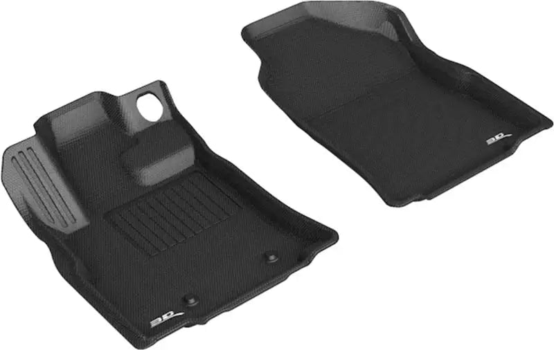 3D MAXpider 19-23 Subaru Ascent Kagu 1st Row Floormat - Black - Truck & Automotive
