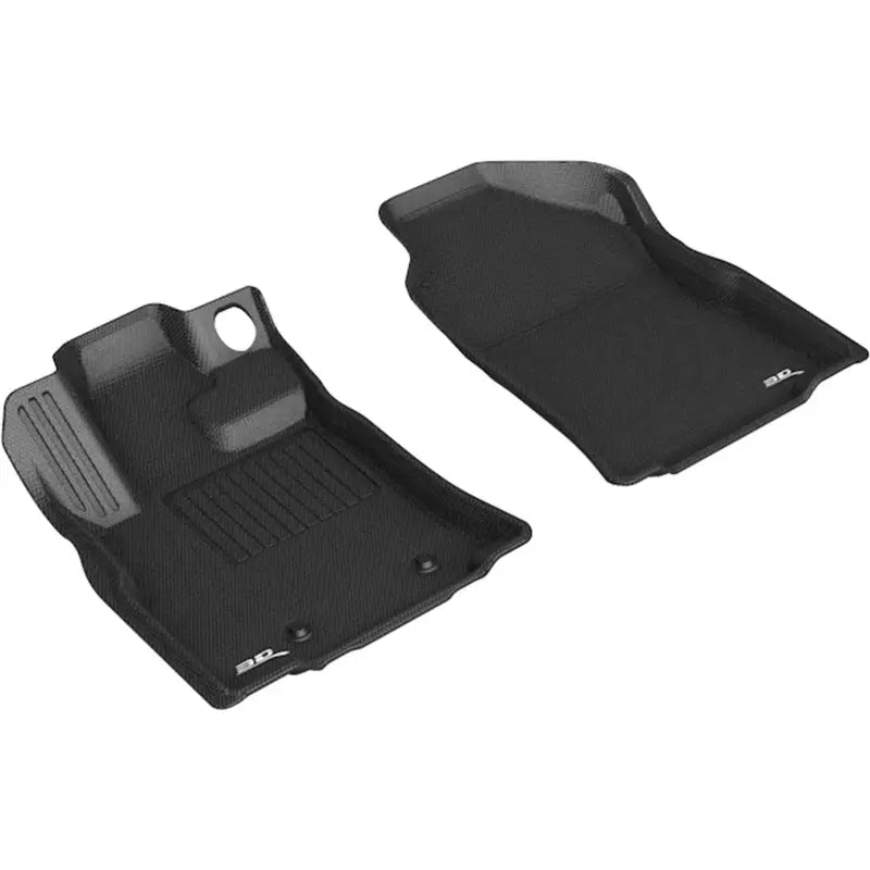 3D MAXpider L1SB02611509 3D MAXpider 19-23 Subaru Ascent Kagu 1st Row Floormat - Black