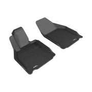 3D MAXpider L1PO01111509 3D MAXpider 2005-2012 Porsche 911 997 Kagu 1st Row Floormat - Black - L1PO01111509