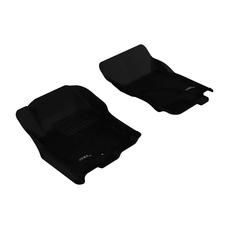 3D MAXpider L1NS06511509 3D MAXpider 2005-2015 Nissan Pathfinder/Xterra Kagu 1st Row Floormat - Black