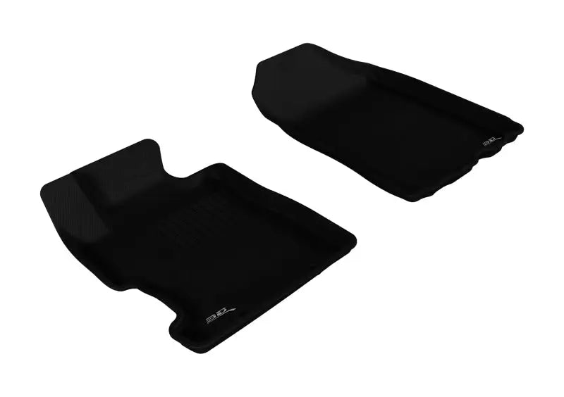 3D MAXpider 2006-2011 Honda Civic Kagu 1st Row Floormat - Black - Truck & Automotive