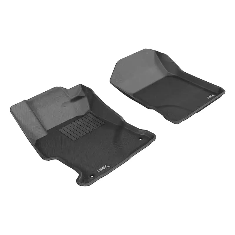 3D MAXpider L1HD04111509 3D MAXpider 2012-2013 Honda Civic Kagu 1st Row Floormat - Black - L1HD04111509
