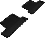 3D MAXpider 2013-2019 Toyota/Subaru/Scion FR-S Kagu 2nd Row Floormats - Black - Truck & Automotive