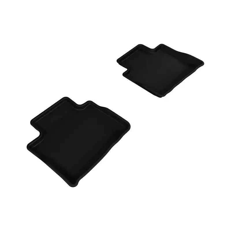 3D MAXpider 2014-2017 Chevrolet SS Kagu 2nd Row Floormats - Black - Truck & Automotive