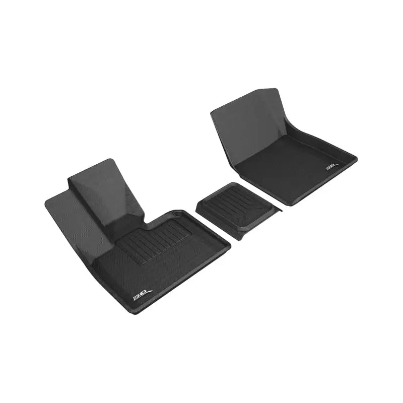 3D MAXpider L1BM09411509 3D MAXpider 2014-2019 BMW I3 Kagu 1st Row Floormat - Black