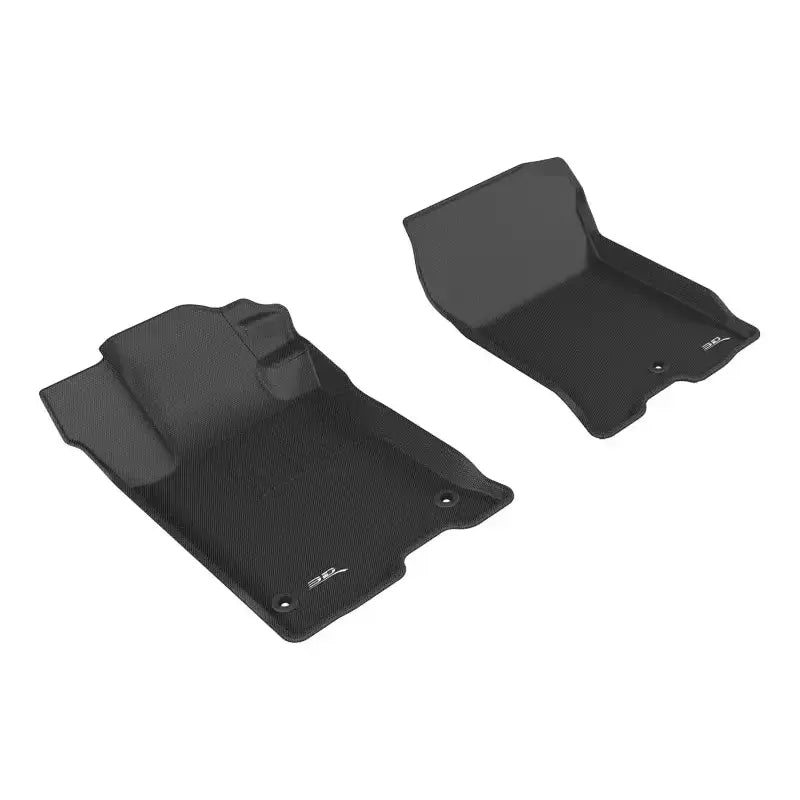 3D MAXpider 2015-2020 Acura TLX FWD Kagu 1st Row Floormat - Black - Truck & Automotive