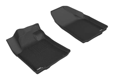 Black 3D MAXpider Nissan Maxima Kagu 1st row floormat for best fit style